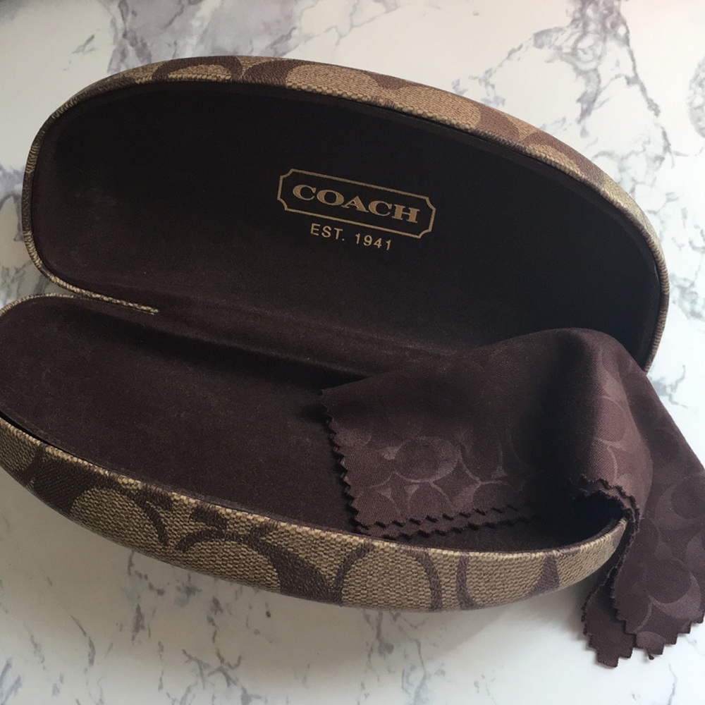 Coach Hard Cover Sunglasses Case
